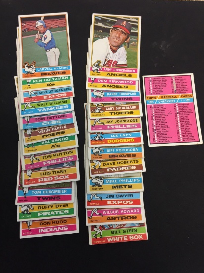 25 Count Lot of 1976 Topps Vintage Baseball Cards