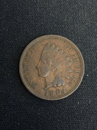 1904 United States Indian Head Penny