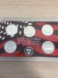2003 United States Mint 50 State Quarters Silver Proof Set