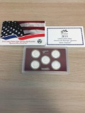 2010 United States Mint America The Beautiful Quarters Silver Proof Set