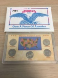 1999 United States Americana Series Quarter Set