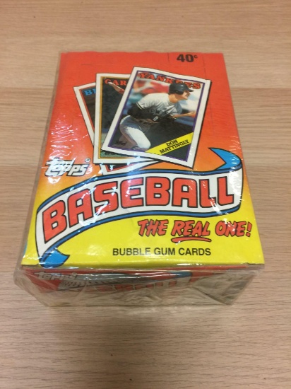 1988 Topps Baseball Sealed Wax Box