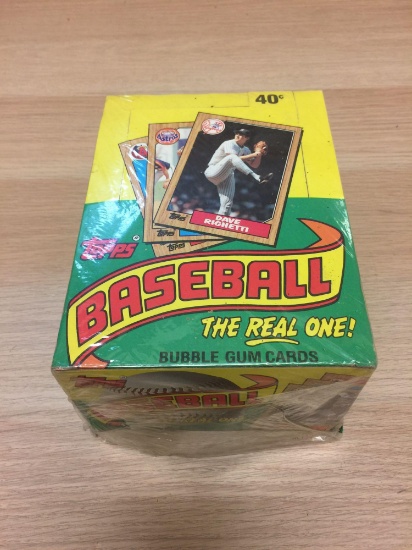 1987 Topps Baseball Sealed Wax Box