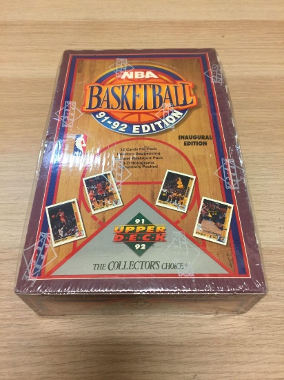 1991-92 Upper Deck Basketball Sealed Wax Box