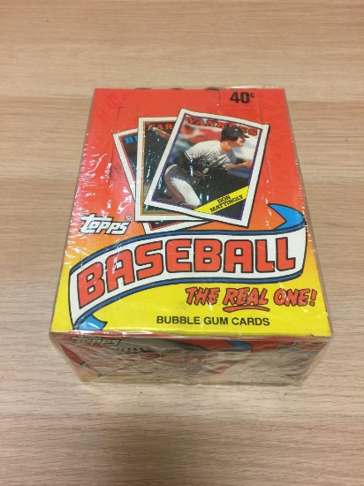 1988 Topps Baseball Sealed Wax Box