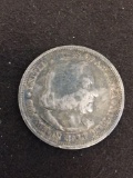 1892 United States Columbian Half Dollar - 90% Silver Coin