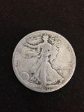 1920-D United States Walking Liberty Half Dollar - 90% Silver Coin