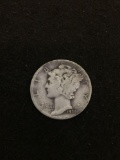 1934 United States Mercury Dime - 90% Silver Coin