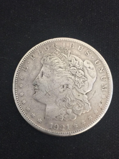 1921-S United States Morgan Silver Dollar - 90% Silver Coin