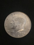 1969 United States Kennedy Half Dollar - 40% Silver Coin
