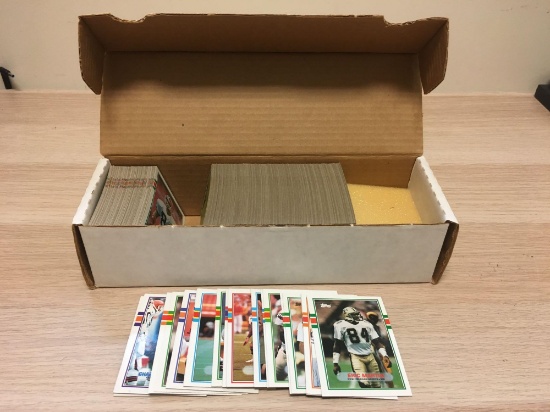 Box Full of Topps 1989 Football Cards