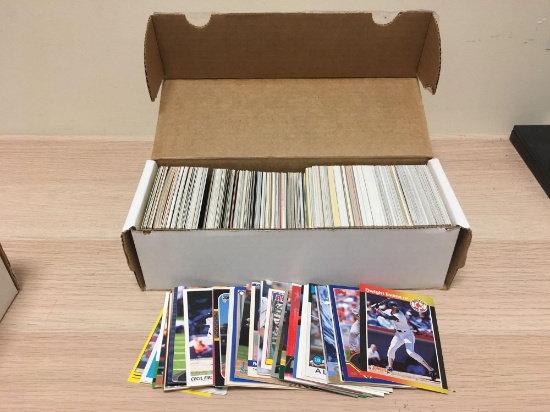 Box Full of Mixed Baseball Cards - Unsearched