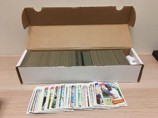 Box Full of Topps 1980 Baseball Cards