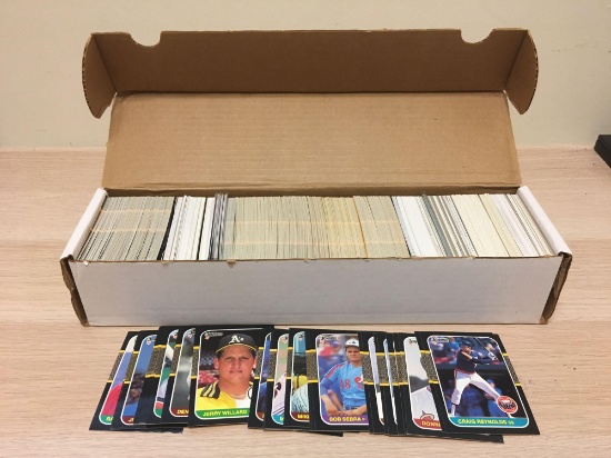 Box Full of Mixed Sports Cards - Unsearched
