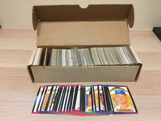 Box Full of Mixed Baseball Cards - Unsearched