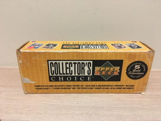 Upper Deck Collector's Choice 1994 Complete Set (670 Cards)