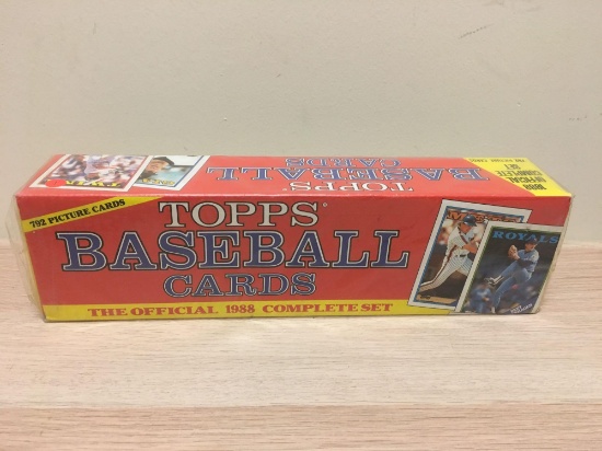 Topps Baseball Cards The Official 1988 Complete Set (792 Picture Cards) - Sealed