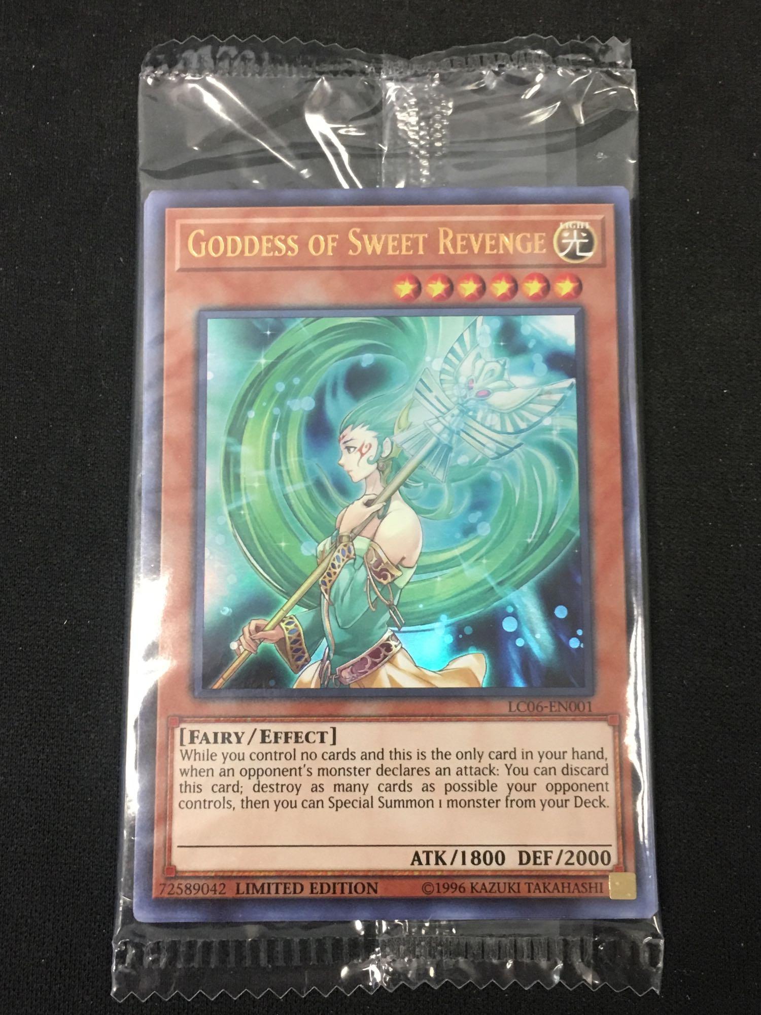 Sealed Pack of Yugioh Cards with Goddess of Sweet | Proxibid
