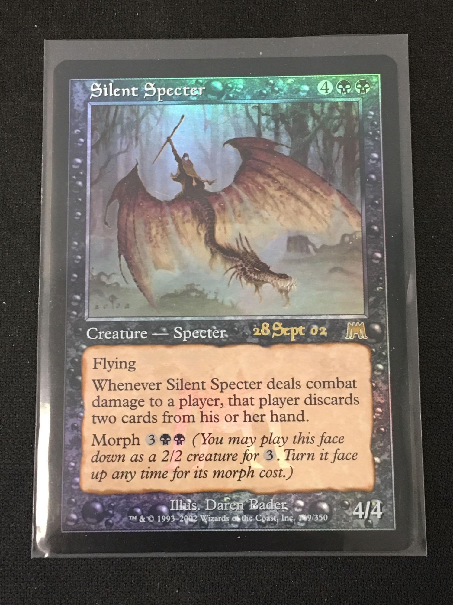 MTG Magic the Gathering Silent Specter PROMO FOIL | Proxibid