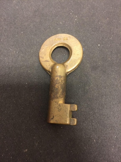Vintage SOU RR Railroad Brass Key