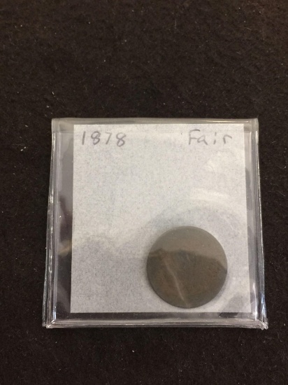 1878 United States Indian Head Penny