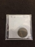 1878 United States Indian Head Penny