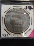1888 United States Morgan Silver Dollar - 90% Silver Coin