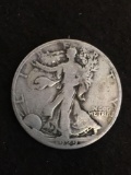 1929-D United States Walking Liberty Half Dollar - 90% Silver Coin