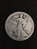 1920 United States Walking Liberty Half Dollar - 90% Silver Coin