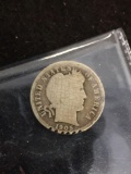 1905 United States Barber Dime - 90% Silver Coin