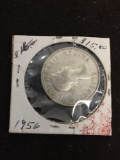 1956 Canadian 80% Silver Half Dollar
