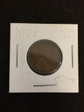 RARE Key Date US Lincoln Cent Wheat Penny - 1915