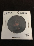 RARE 1852 Bank of Upper Canada One Penny Token