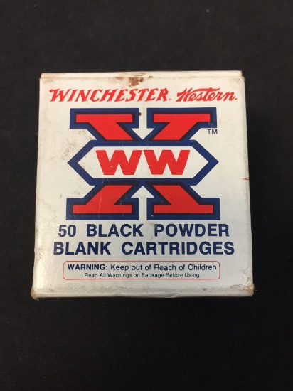 Winchester Western X 50 Black Powder Blank Cartridges