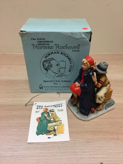 Norman Rockwell Club Special Edition No. 1 Figurine