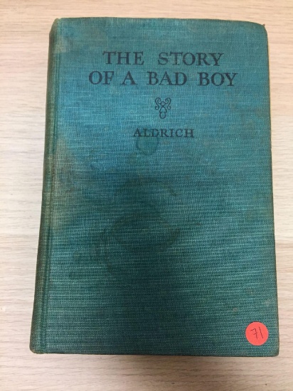 The Story of a Ba Boy Aldrich Antique Book