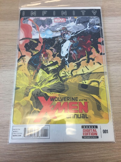 Marvel Comics, Wolverine And The X-Men Annual #001-Comic Book