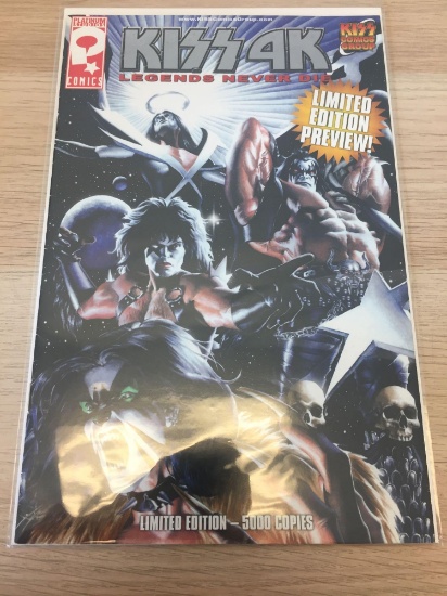 Platinum Studios Comics, Kiss 4k Legends Never Die-Comic Book