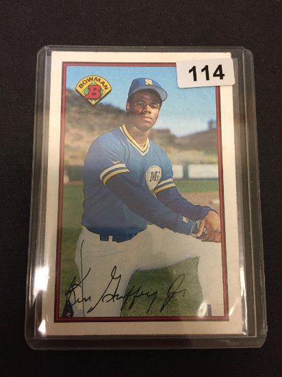 1989 Bowman #220 Ken Griffey Jr. Mariners Rookie Baseball Card