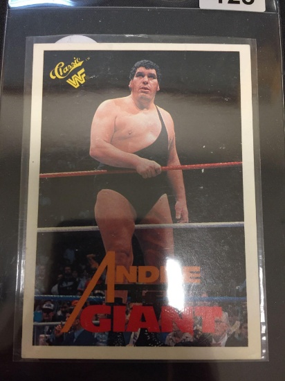 1990 Classic WWF Andre The Giants Vintage Wrestling Trading Card