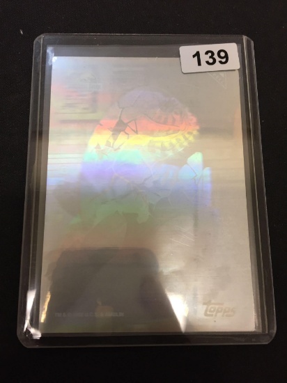 1993 Topps Jurassic Park Hologram #3 Velocaraptor Trading Card - Rare