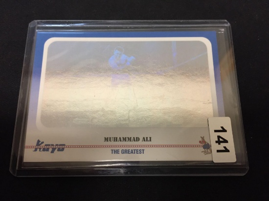 1991 Kayo Muhammed Ali Hologram "The Greatest" Rare Boxing Trading Card