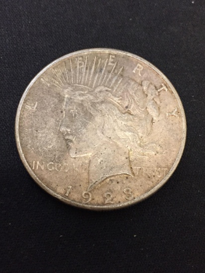 1923-S United States Peace Silver Dollar - 90% Silver Coin