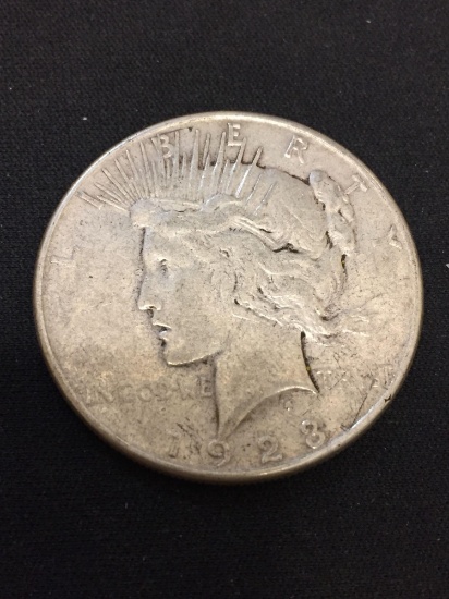 1923-S United States Peace Silver Dollar - 90% Silver Coin