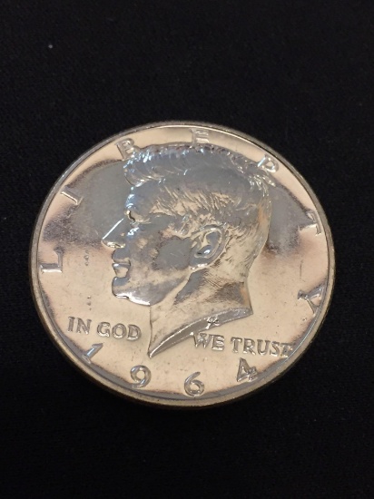 UNC Condition 1964 US Kennedy Half Dollar - 90% Silver