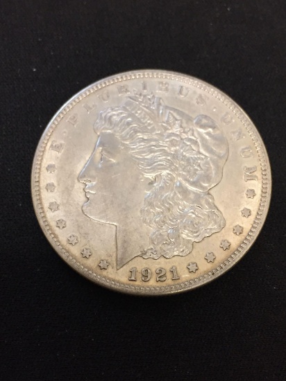 1921 United States Morgan Silver Dollar - 90% Silver Coin
