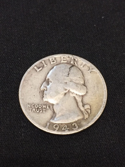 1943-S United States Washington Quarter - 90% Silver Coin