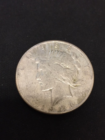 1923-S United States Peace Silver Dollar - 90% Silver Coin