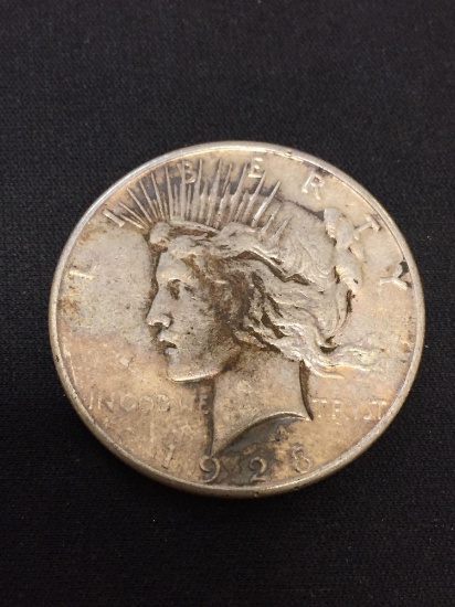 1923-S United States Peace Silver Dollar - 90% Silver Coin