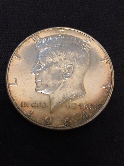 1964 US Kennedy Half Dollar - 90% Silver